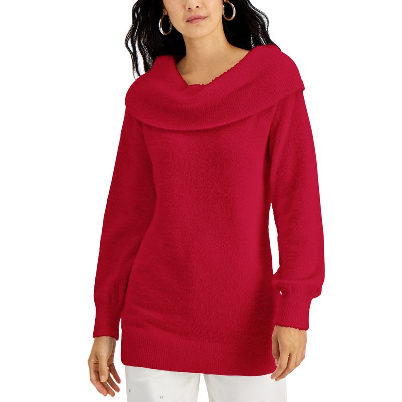Inc International Concepts Off The Shoulder Tunic Sweater